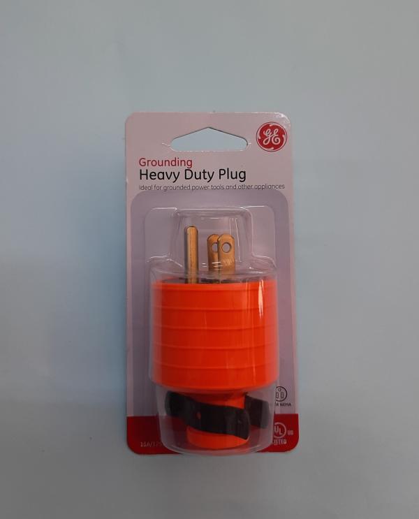 EMCHUFE ELECTRICO ALTA RESISTENCIA GE 15 AMP 18191