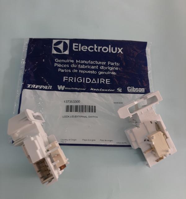 SWITCH PUERTA LAVADORA ELECTROLUX CON  MICROSWITCH 137353300