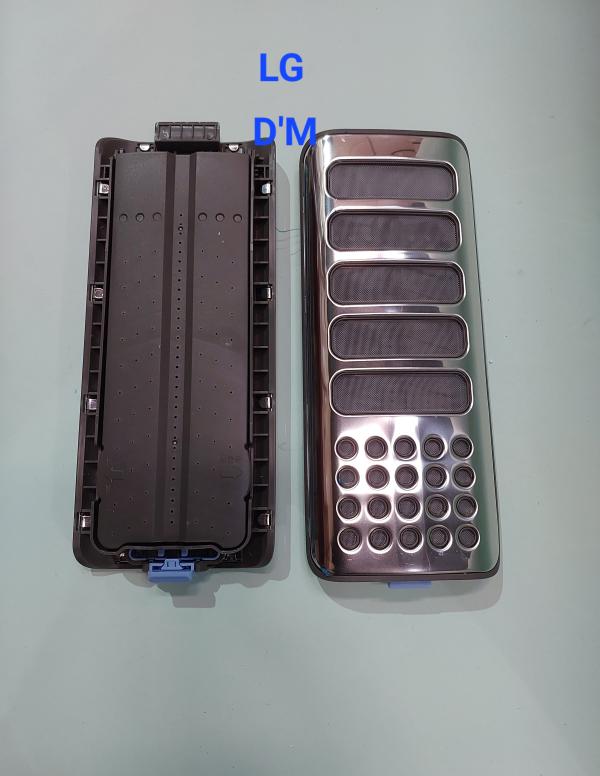 FILTRO ATRAPA PELUZA INOXIDABLE LAV. LG AUTOMATICA 27X11 CM ADQ74533405