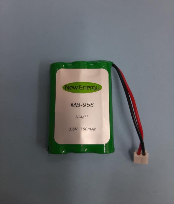 BATERIA DE TELEFONO  3.6V 750 MA MB 958