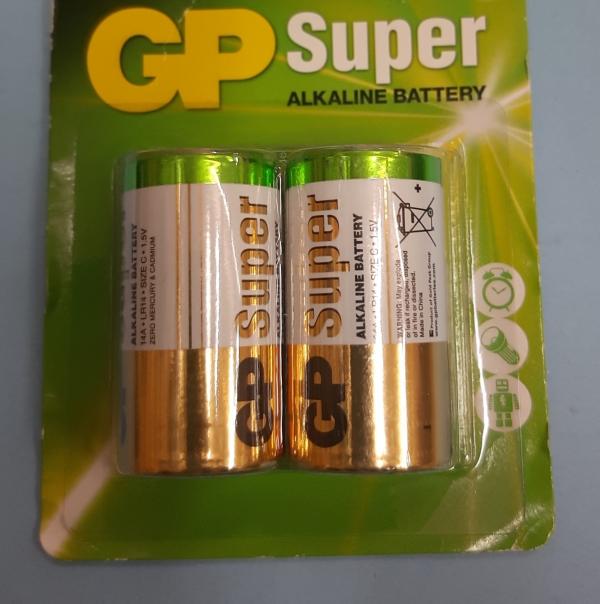 BATERIA TIPO C 2 PCS BLISTER  GP 14A-C2