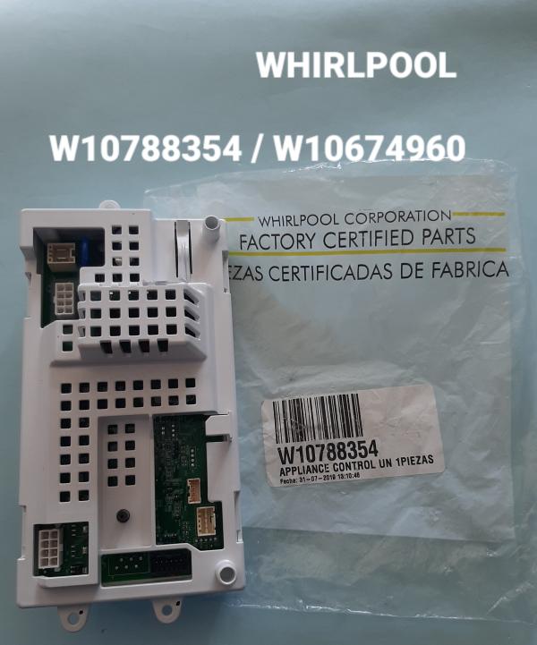 TARJETA  LAVADORA WHIRLPOOL W10674960, W10768358,W10788354 MOD8MWTW1400CQ / W10575350