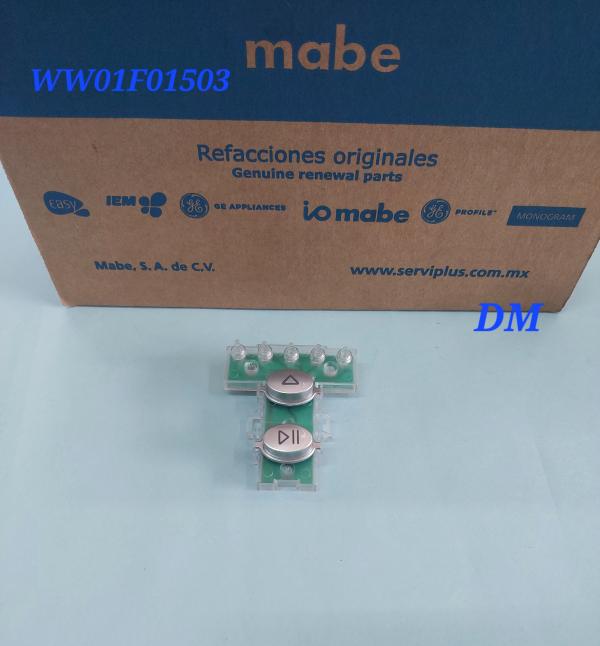 TARJETA BOTONERA LAV. MABE189D2762G016 / WW01F01503