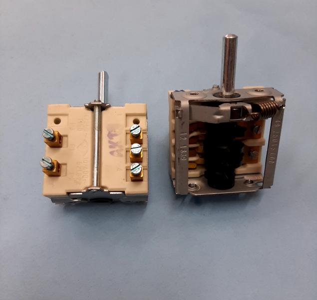 SWITC EGO PORCELANA   5 PASOS PARA HORNO CON TORNILLO 492515