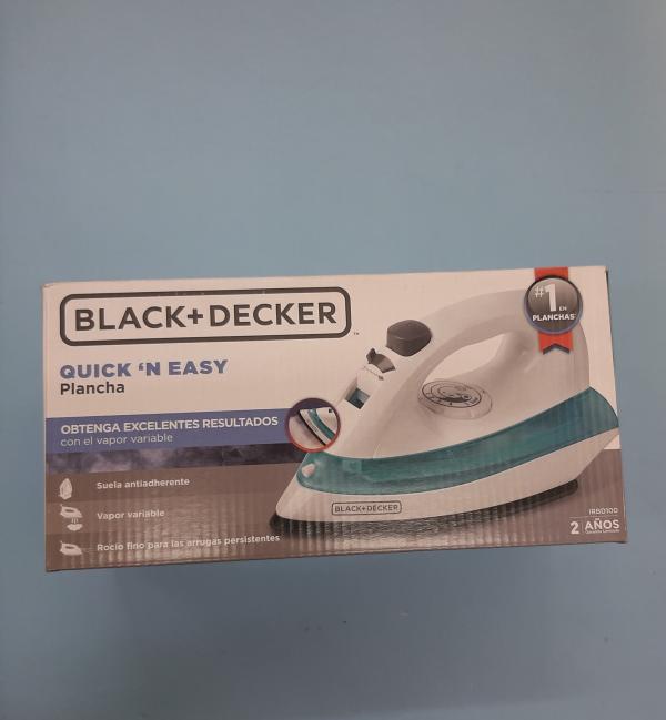 PLANCHA VAPOR  BLACK + DECKER IRBD100