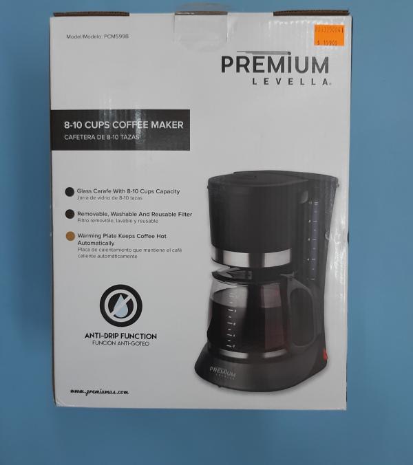 COFFEE MACKER  PREMIUM   10 TAZAS PCM599B NEGRO