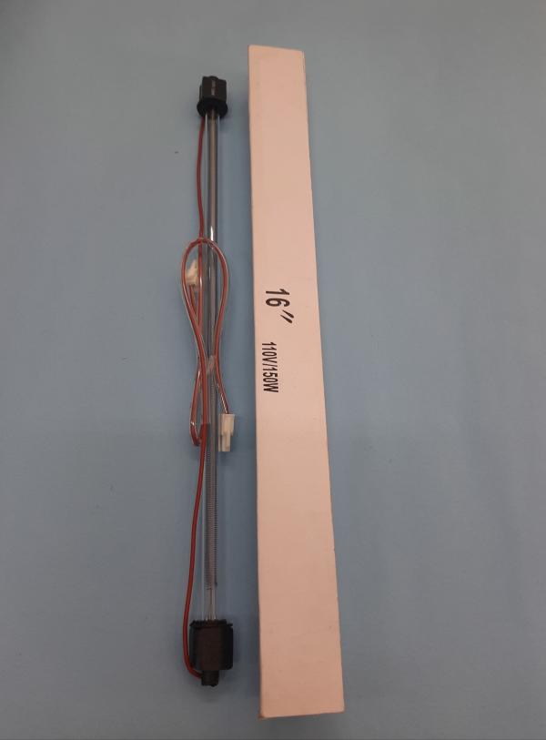 RESISTENCIA VIDRIO REFRIGERADORA 16 PUL   110V / 150W