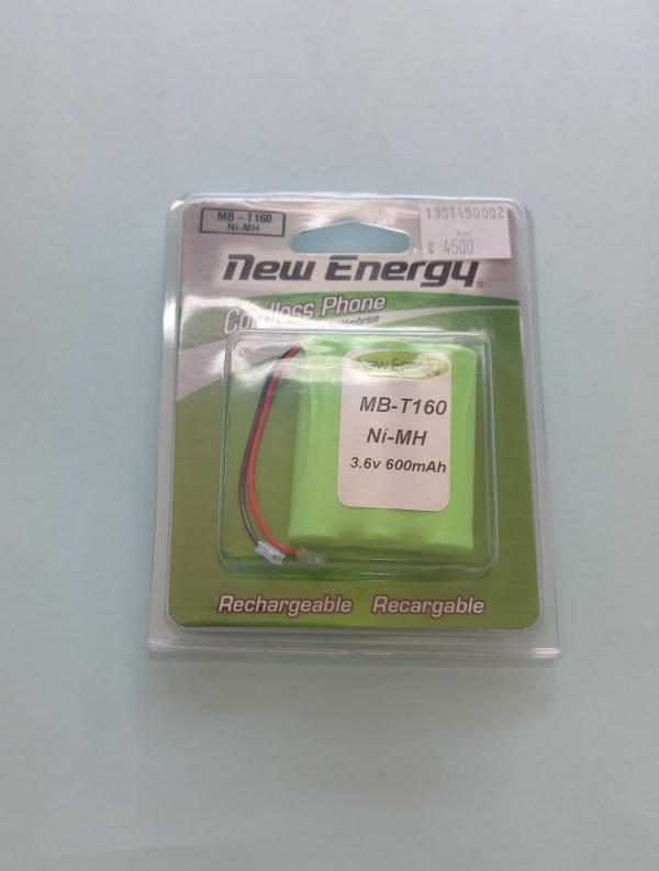 BATERIA TELEFONO 3AAA PEGADAS BM-T160 / 3.6V / 600mAh