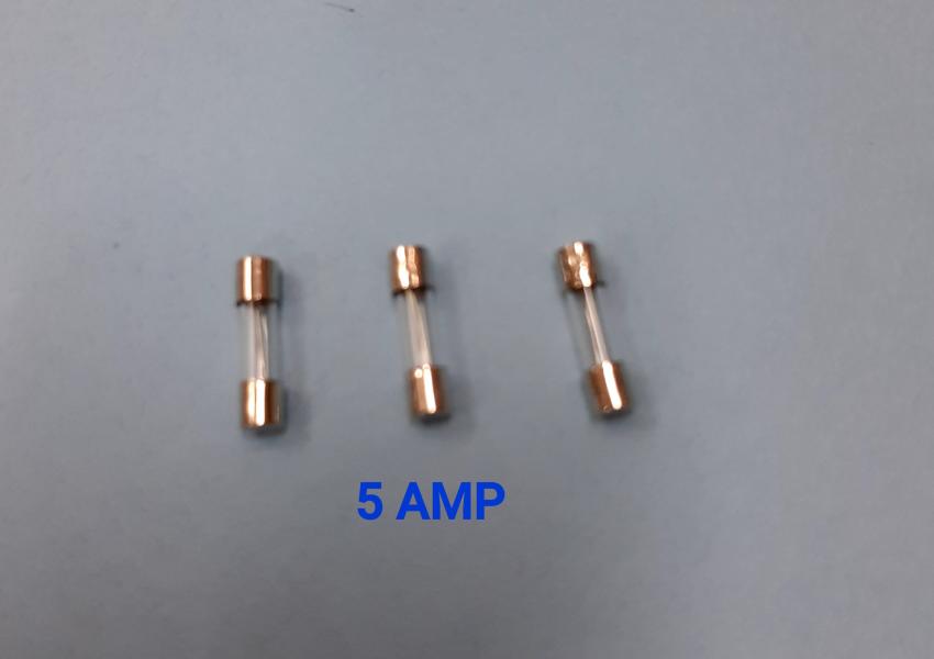 FUSIBLE VIDRIO MINI EUROPEO 5 AMP PEQUE&Ntilde;O / 1090310