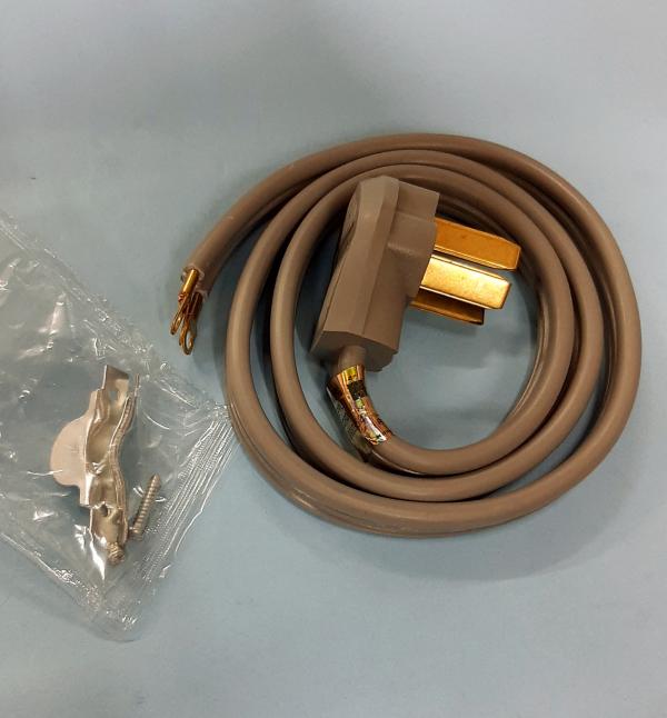 CABLE COCINA  / SECADORA 220 V 4FT / 1.20 MTS  GE 40 AMP