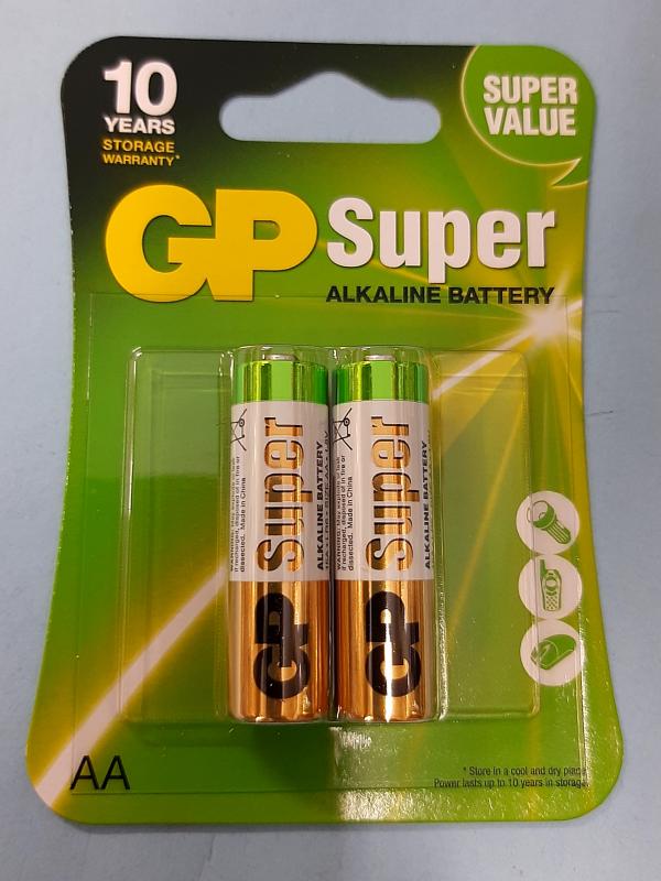 BATERIA AA ALKALINA GP