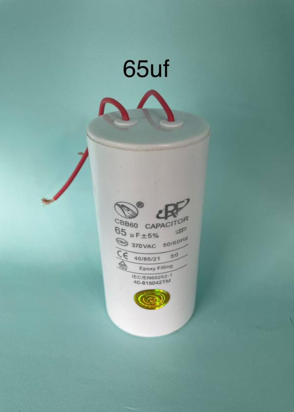 CAPACITOR 65 uF / 370V CON CABLE