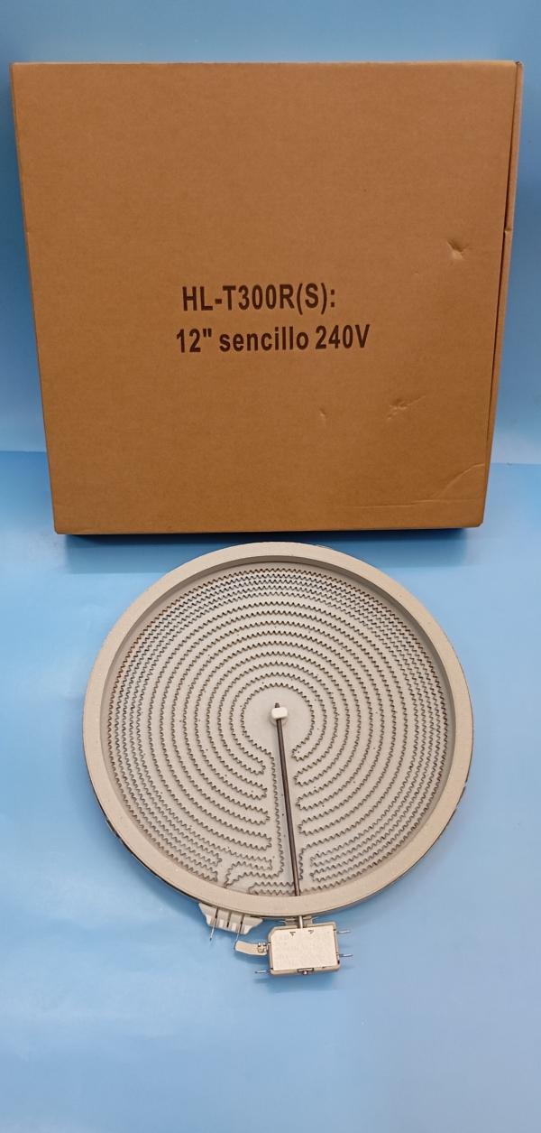 DISCO VITROCERAMICA 12 PULG SENCILLO