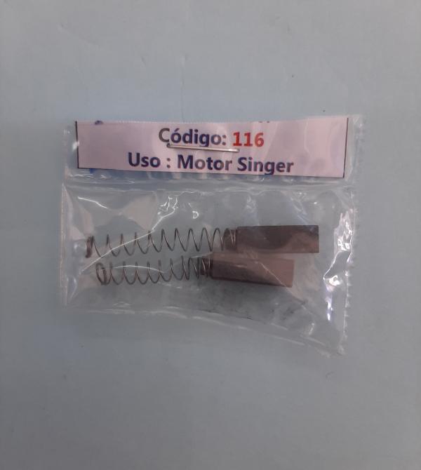 CARBON MOTOR MAQUINA COSER SINGER CA116