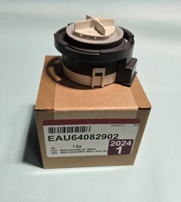 MOTOR BOMBA LG INVERTER 26V EAU64082902 NEGRO ORIGINAL