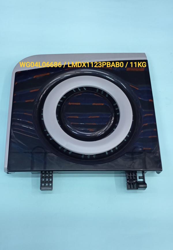 TAPA SECADO LAVADORA MABE LMDX1123PBAB0 11KG / 0030814401G / WG04L06686