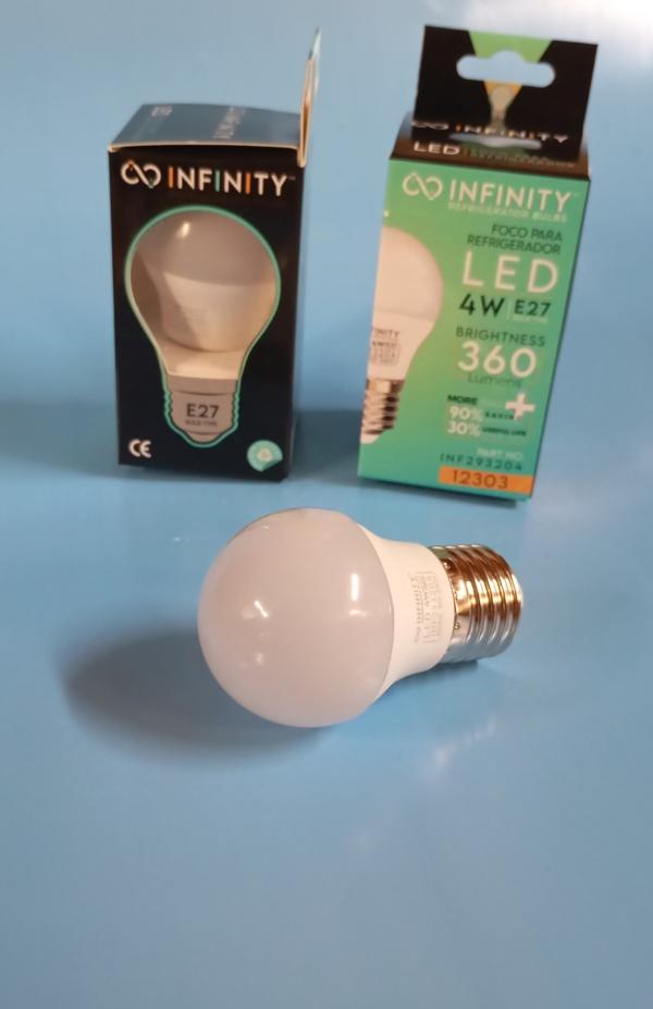 BOMBILLO REFRIGERADORA E27 LUZ LED BLANCA