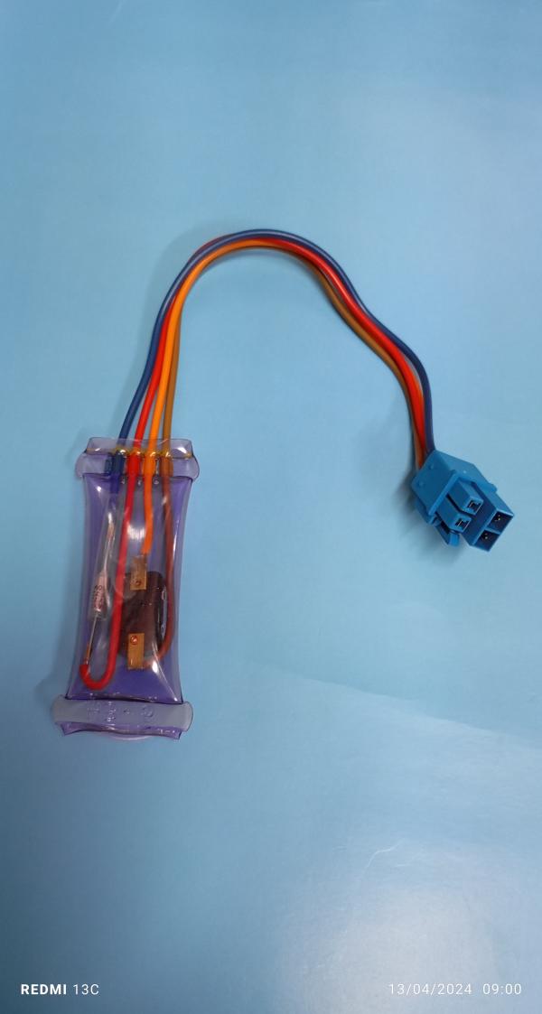 PASTILLA BIMETAL DESHIELO 4 LINEAS 1 CONECTOR REFRIGERADORA LG