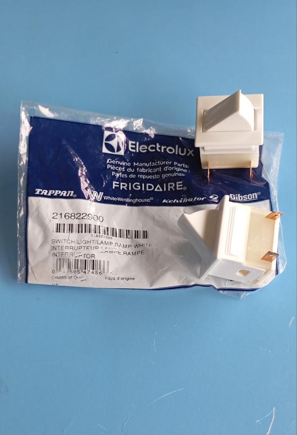 INTERRUCTOR PARA REFRIGERADORA / CONGELADOR FRIGIDAIRE 216822900 ORIGINAL