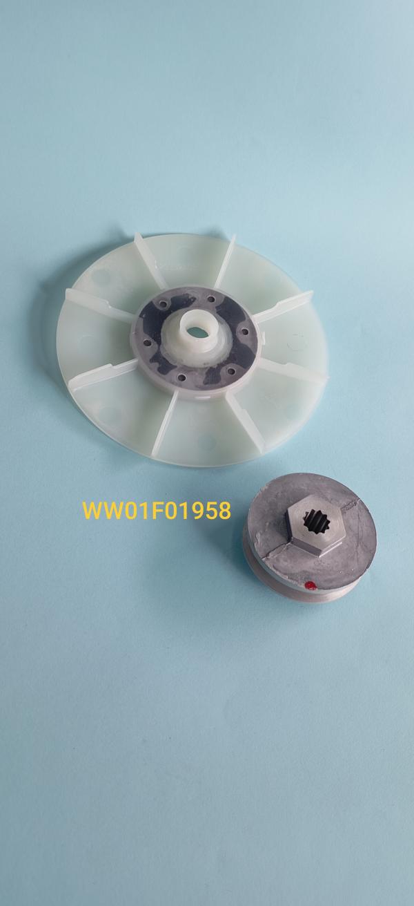 KIT POLEA DE MOTOR Y VENTILADOR 253C1332G002 / WW01F01958 ORIGINAL