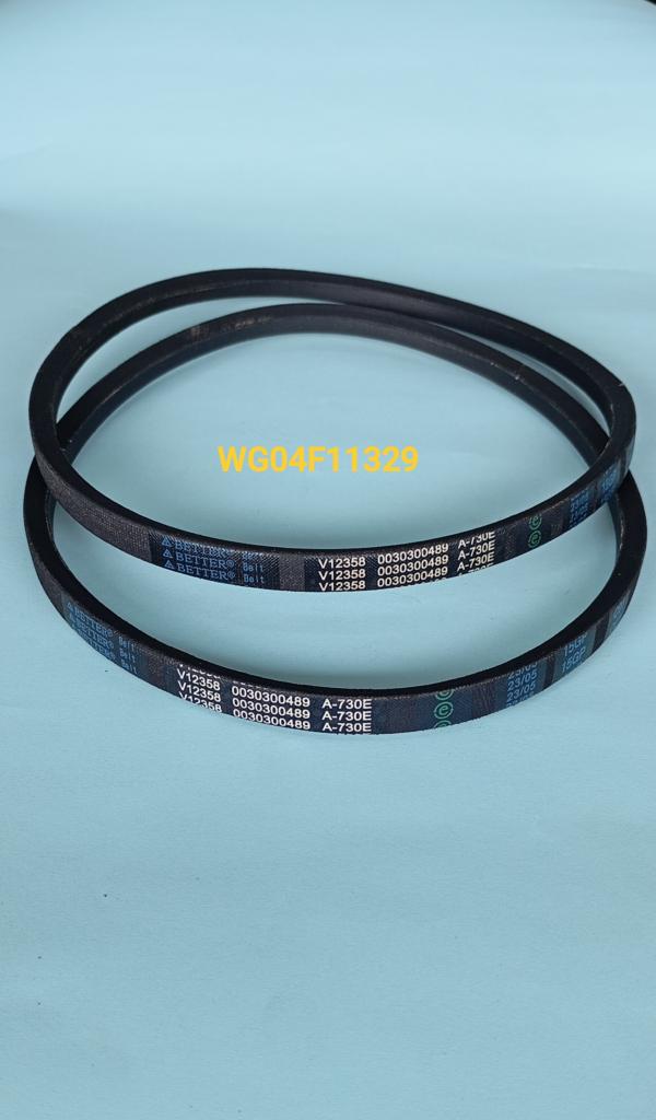 FAJA MOTOR LAVADORA 2 TANQUES MABE LMD1123PBAB0 / 0030300489 / WG04F11329