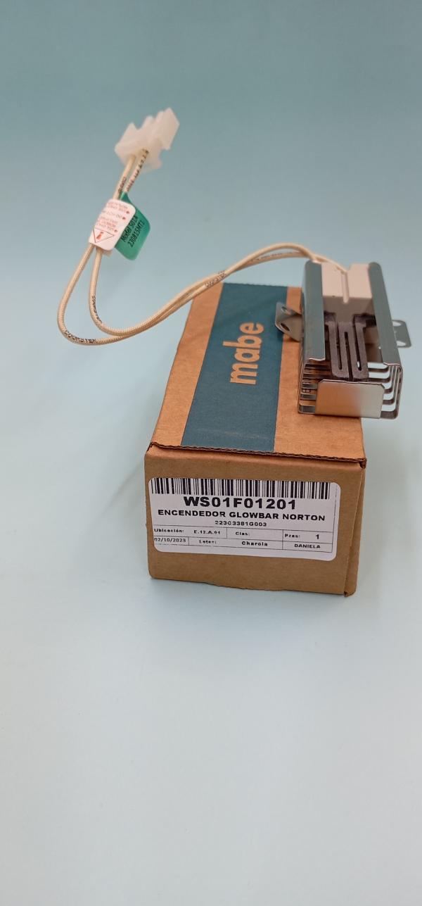 IGNITOR DE HORNO COCINA GAS MABE 223C3381G003 / WS01F01201 / 259C1414G003 / WS01F10366 ORIGINAL
