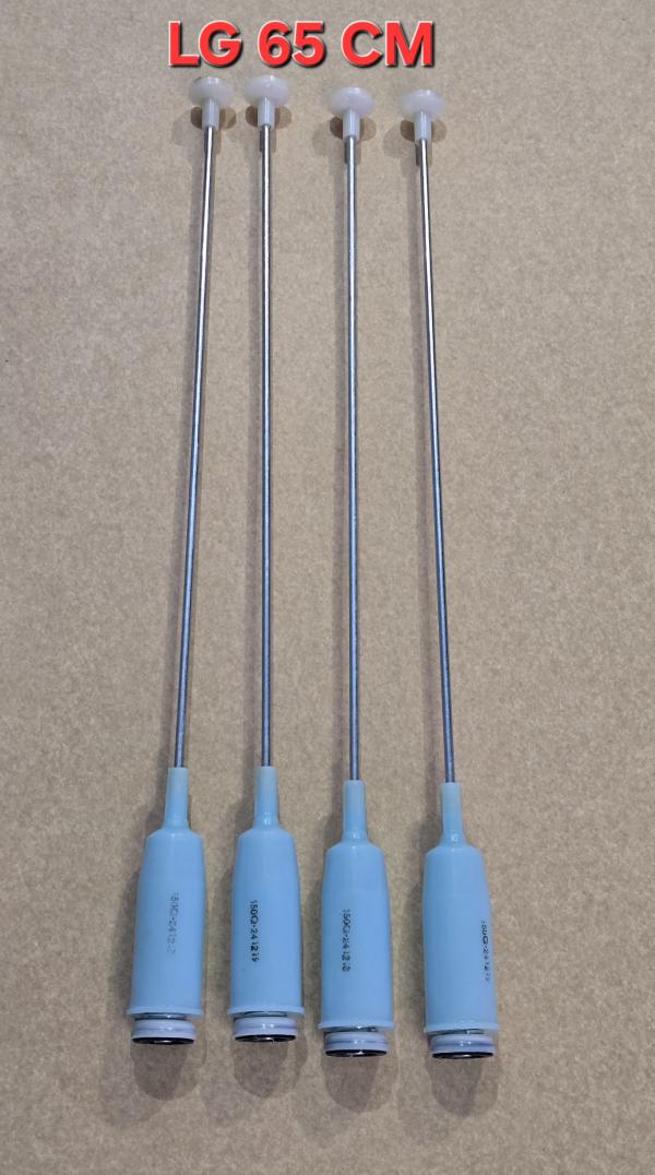 JUEGO SUSPENSION 4 PCS LAVADORA LG 65 CM ORIGINAL