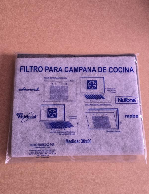 FILTRO EXTRACTOR CAMPANA 30X50 CM / SRVGRL0004
