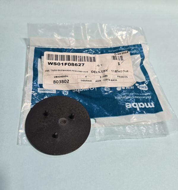 TAPAQUEMADOR COCINA GAS MABE 5.8 CM 3 PICOS 164D9653G003 / WS01F08627 SIN BOLSA