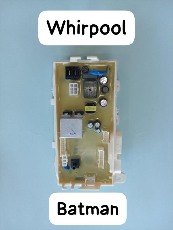 TARJETA ELECTRONICA 17 KG ORIGINAL LAV WHIRLPOOL W11385745 / W11518678 (BATMAN) 8MWTW 18 / 20 / 20 / VA10