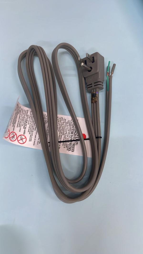 CABLE DC ENTRADA DE CORRIENTE PARA REFRIGERADORA / LAVADORA Y MICROONDAS 15 AMP BOLSITA