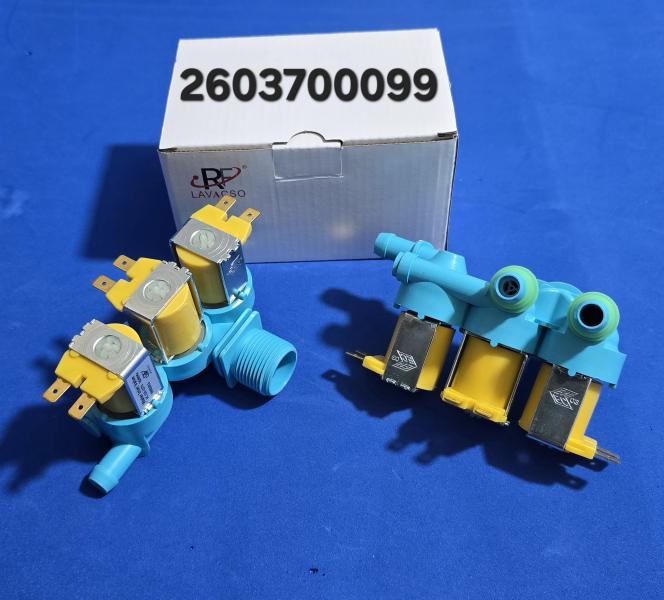 VALVULA LLENADO LAVADORA SAMSUNG SMART INVERTER 3 BOBINAS DC62-00266E CAJA BLANCA