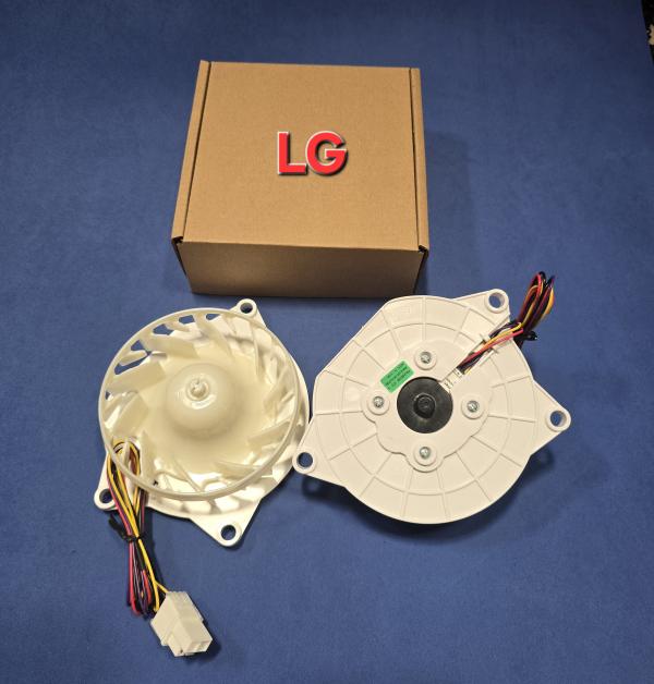 MOTOR VENTILADOR TIPO CARACOL REFRIGERADORA LG EAU64824805