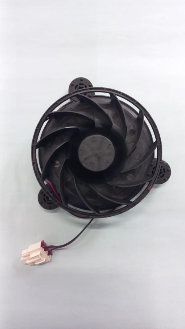 ABANICO CARACOL TERMINAL PLANA REFRIGERADORA TELSTAR/12 v / 12. 5 cm