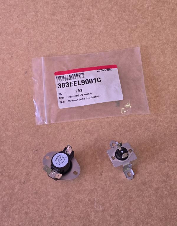 KIT TERMOSTATO 383EEL9001C SECADORA LG ORIGINAL