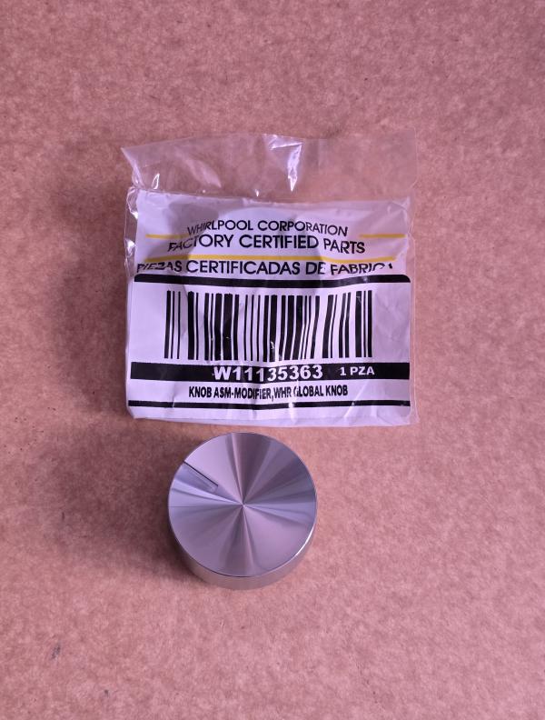 PERILLA SELECTOR LAVADORA WHIRLPOOL W11135363 / W11611672 PEQUE&Ntilde;A / LADWHL0408